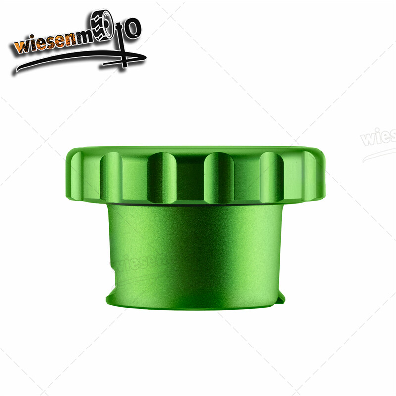 Green Aluminum Magnetic Diesel Fuel Cover Cap For Ram 1500 2500 3500 2019-2023