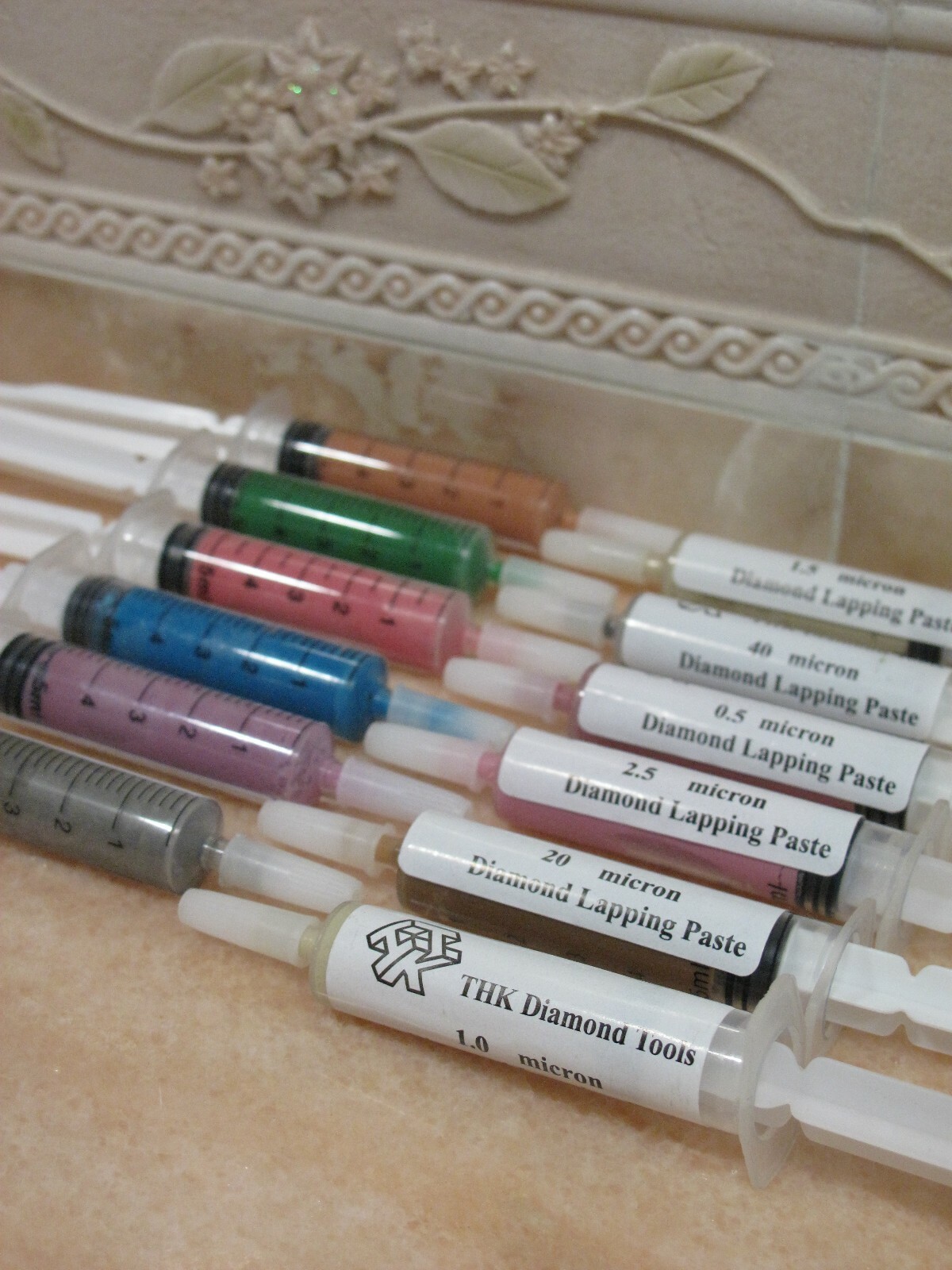 13 pieces THK 5 gram Diamond polishing lapping paste pastes compound 0.25 ~40 US