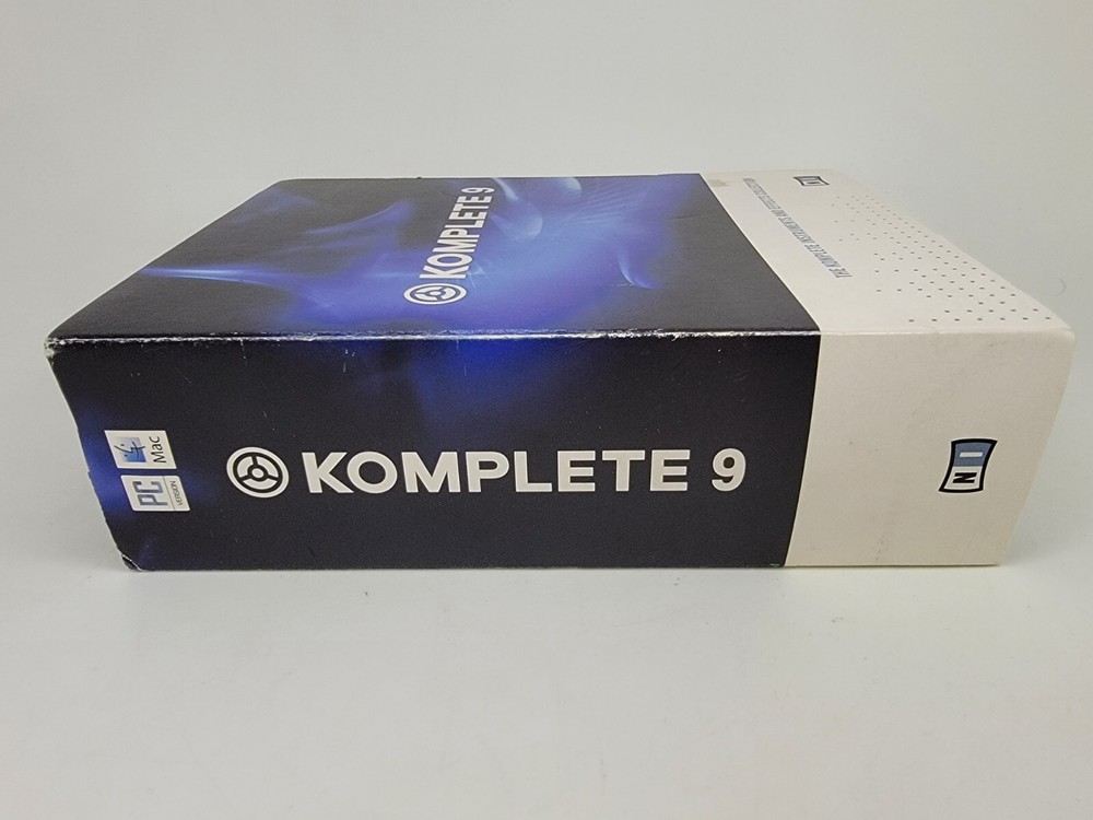 Komplete 9 Native Instruments & Effects Collection 12 Discs No Serial SHIPS FAST