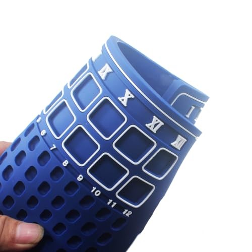 Rubber Work Mat, Heavy Duty Silicone Rubber Worktable Mat for Lock Pinning Blue