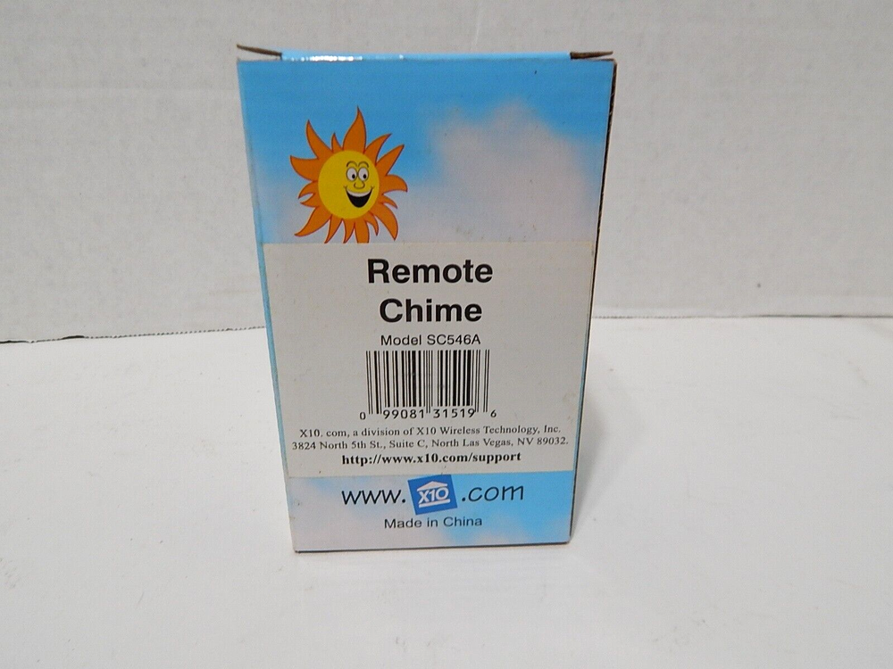 X10 REMOTE CHINE SC546A