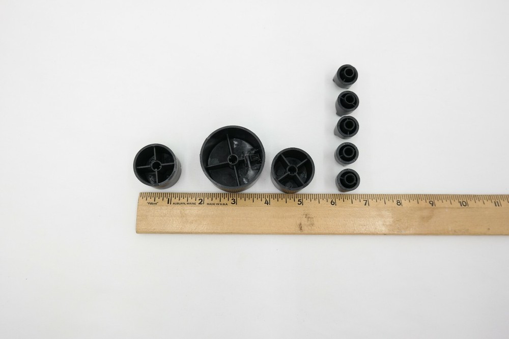 Replacement Knobs for Zenith Z711B Surround Sound Amplifier T5