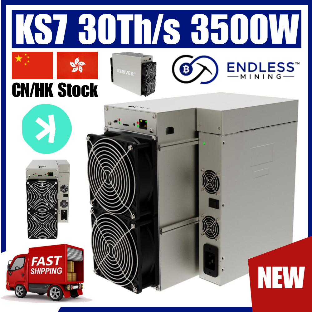 IceRiver KS7 30Th/s 3500W KAS Miner Input Voltage 200-250V AC | Endless Mining