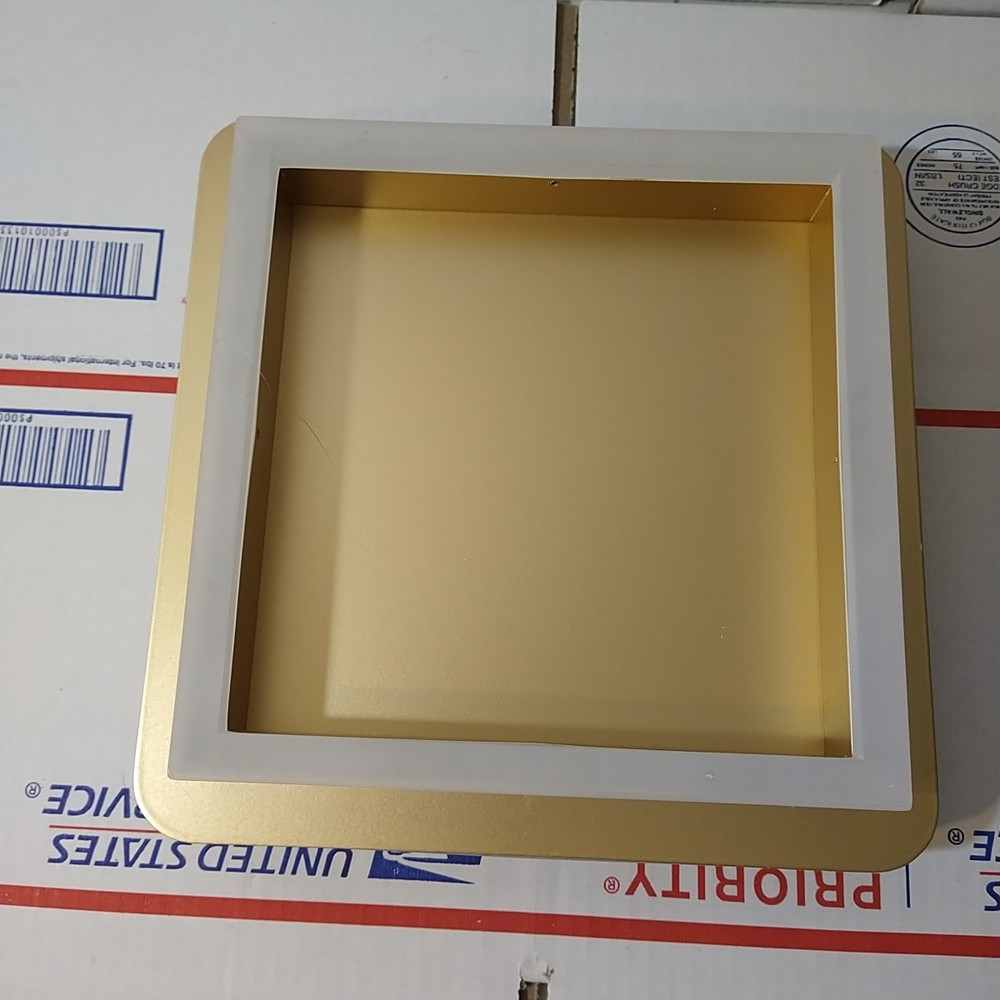 Square LED Hallway Ceiling Light, Gold Modern Led Ceiling Light Fixtures