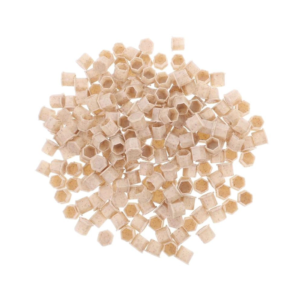 Biodegradable Tattoo Ink Cups - Small (10mm) & Medium (12mm) - Stable Holders