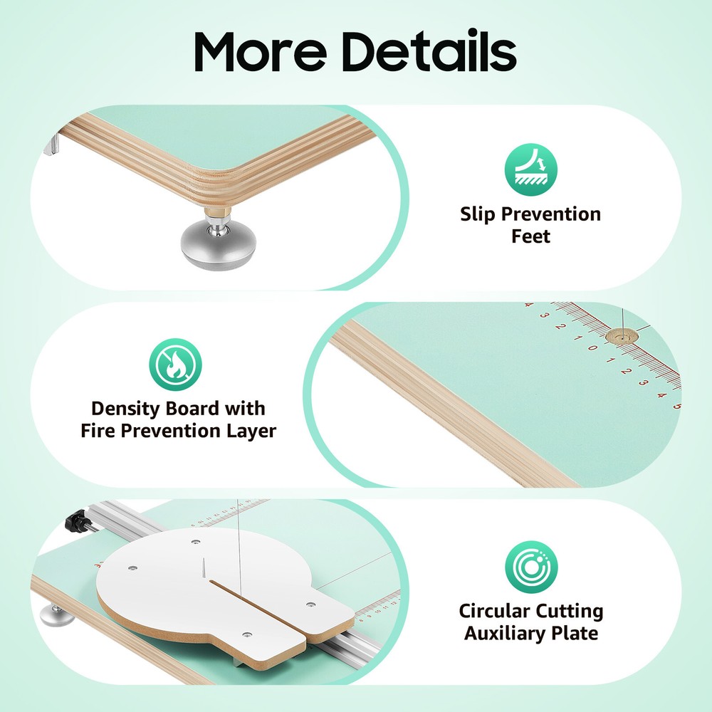 Foam Cutter Hot Wire Cutter Working Table Tool Styrofoam Sponge Cutting Machine