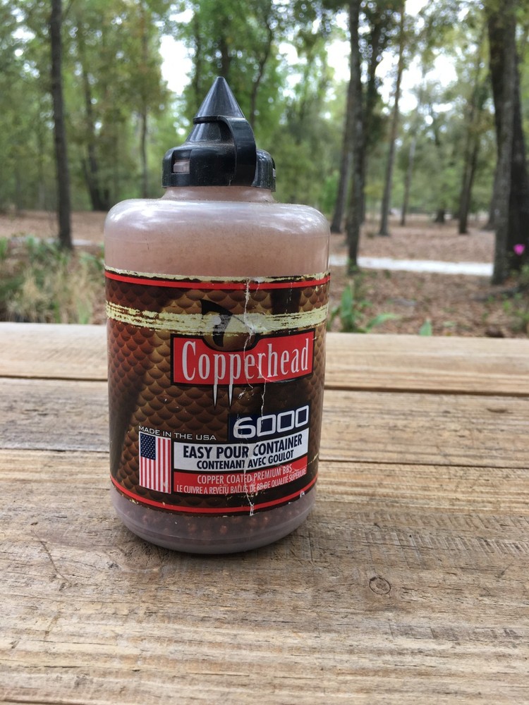 Crosman Copperhead BB's - 6000 count, opened
