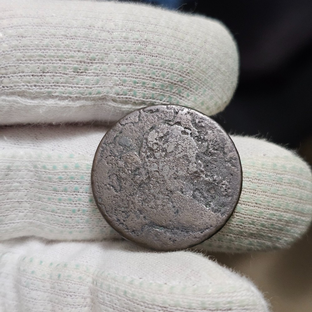 1796 - 1807 Draped Bust Large Cent Dateless US Type Coin 1797 Possibly
