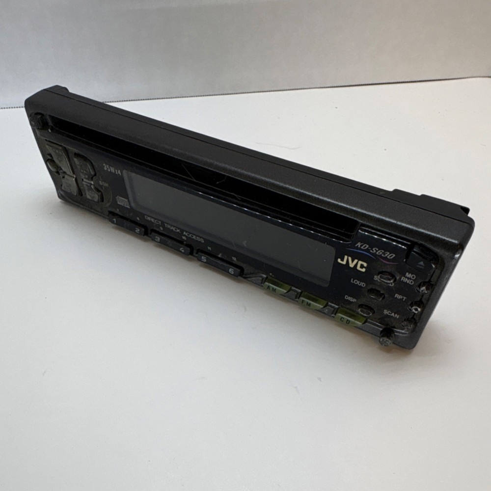 JVC KD-S630 Car Stereo Replacement Faceplate, Untested