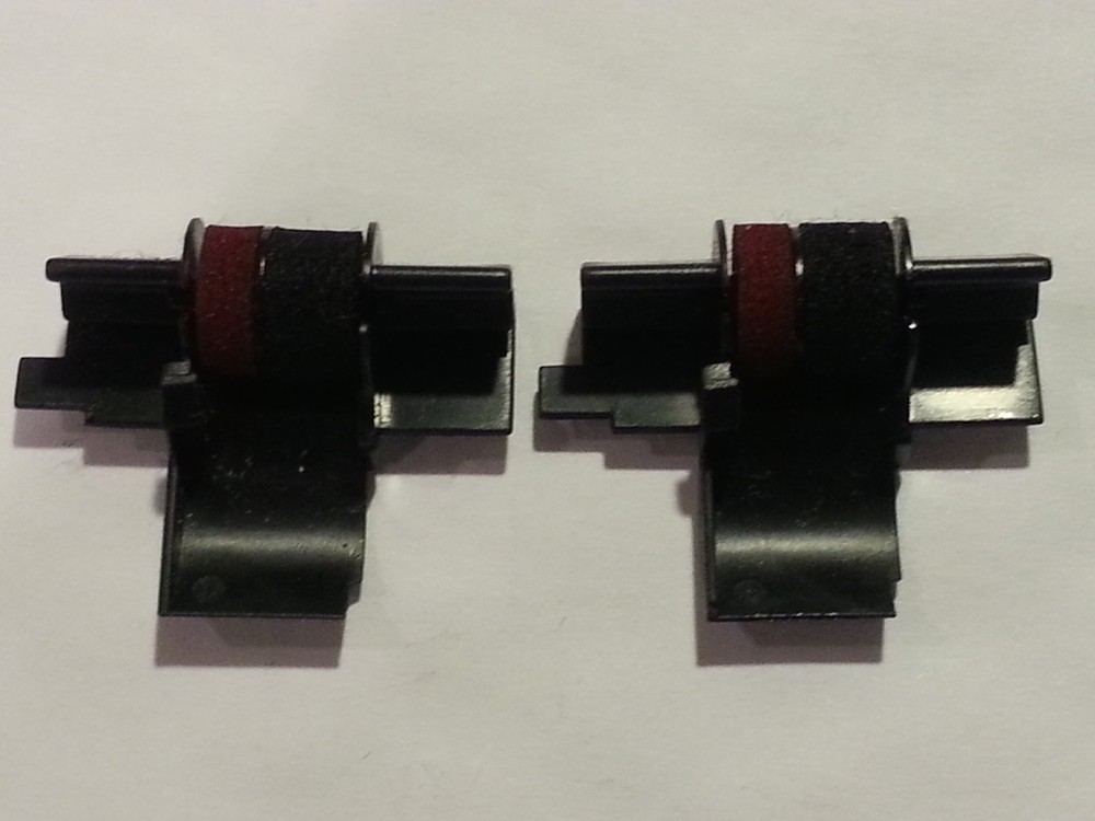 2 Pack! Sharp EL 1750 V Calculator Ink Rollers - TWO PACK! FREE SHIPPING