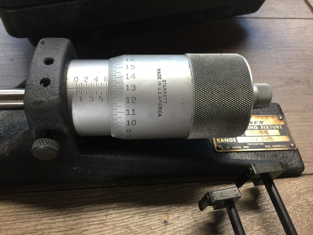 SUNNEN CF 502 Setting Fixture 0-2 Inch Used