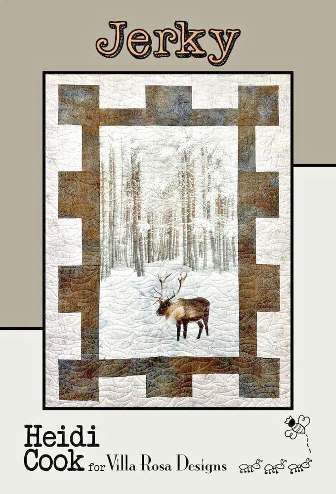 Jerky Quilt Pattern-Using a Panel