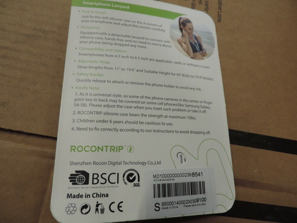 Rocontrip Universal Smartphone Lanyard