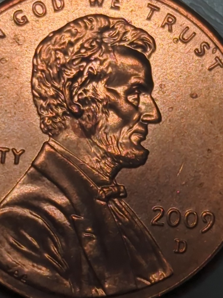 Errors. Uncirculated 2009 D Formative Years Lincoln Penny (Satin)