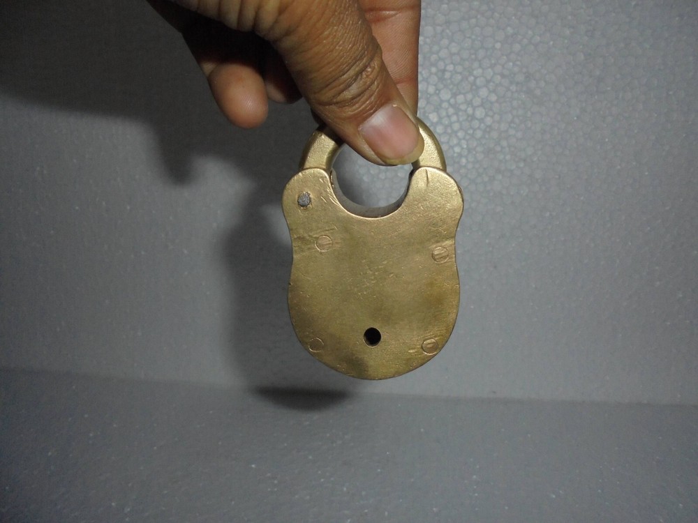 Vintage Brass Handcrafted Fine Quality Padlock