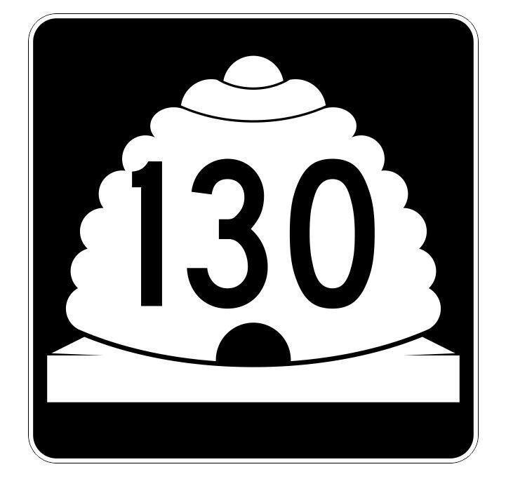 Utah State Highway 130 Sticker Decal