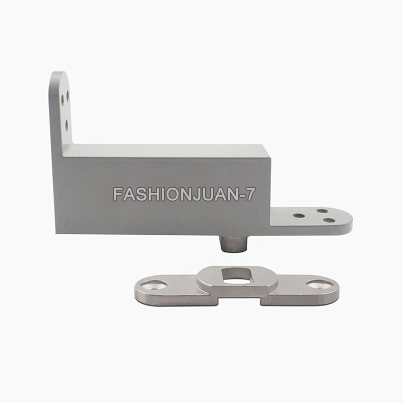 1Set Heavy Door Pivot Hinges Hydraulic Buffer Positioning Self Close Door Hinges