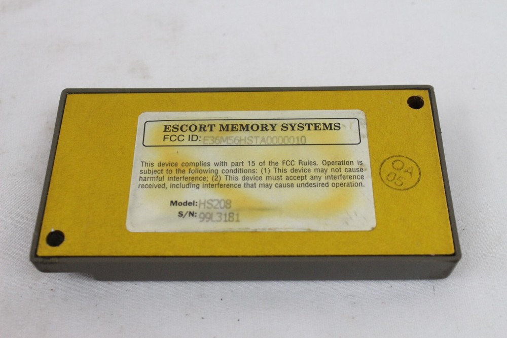 Datalogic Escort Memory Systems EMS HS208 8K Byte Read/Write RFID Tag 259H