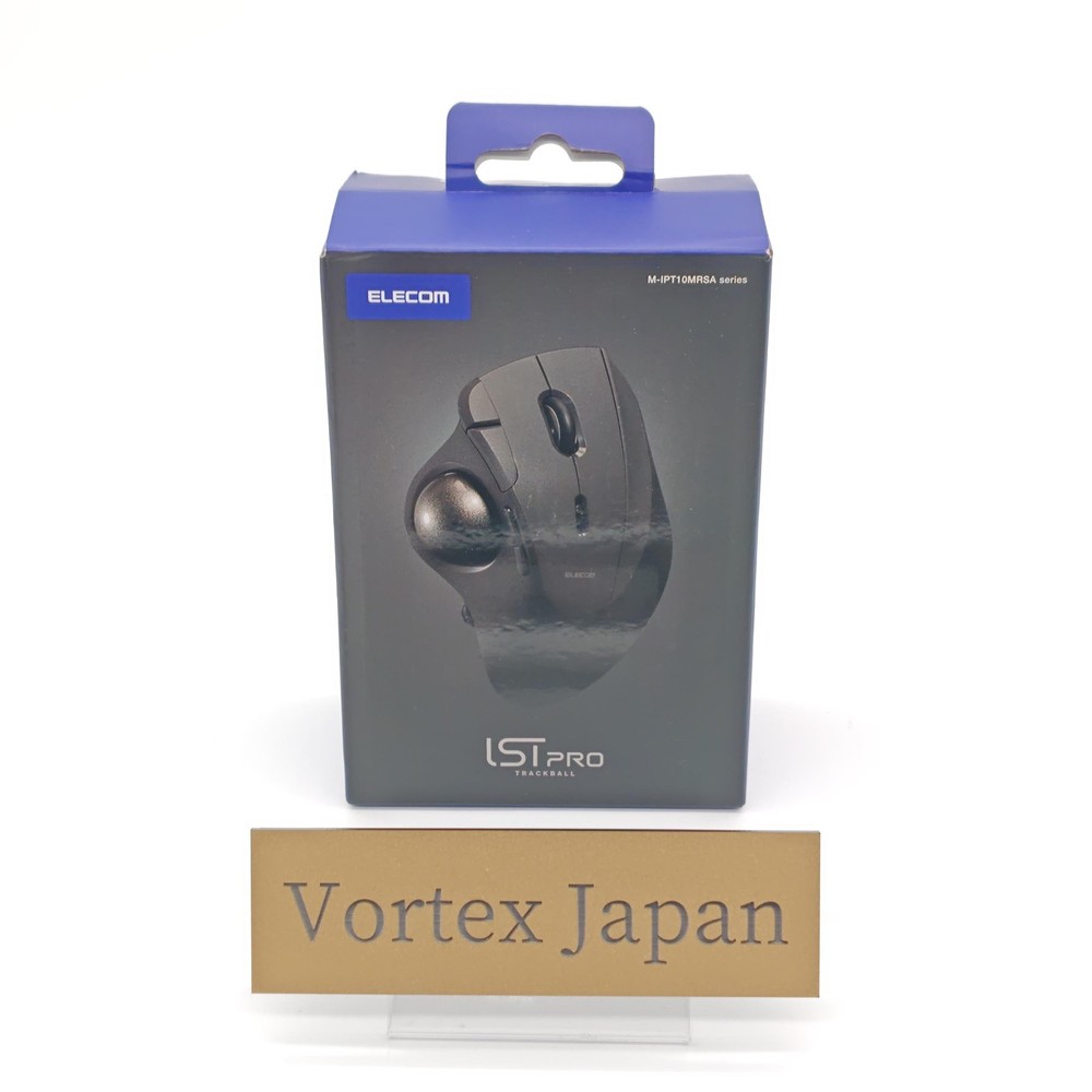 New ELECOM Trackball Mouse IST PRO Multi-Connection Bluetooth Wireless from JP