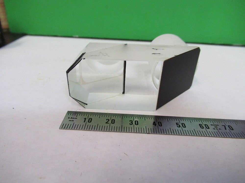 ZEISS GERMANY HEAD PRISM BINOCULAR OPTICS MICROSCOPE PART AS PICTURED U8-B-27