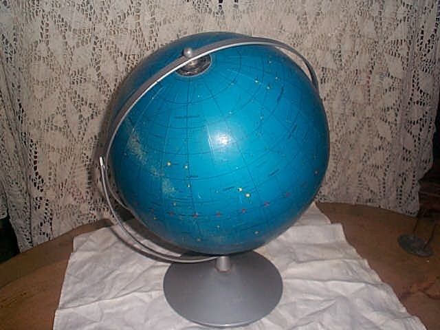 12" Apollo Celestial Globe REPLOGLE 1971 Vintage Star Constellation model