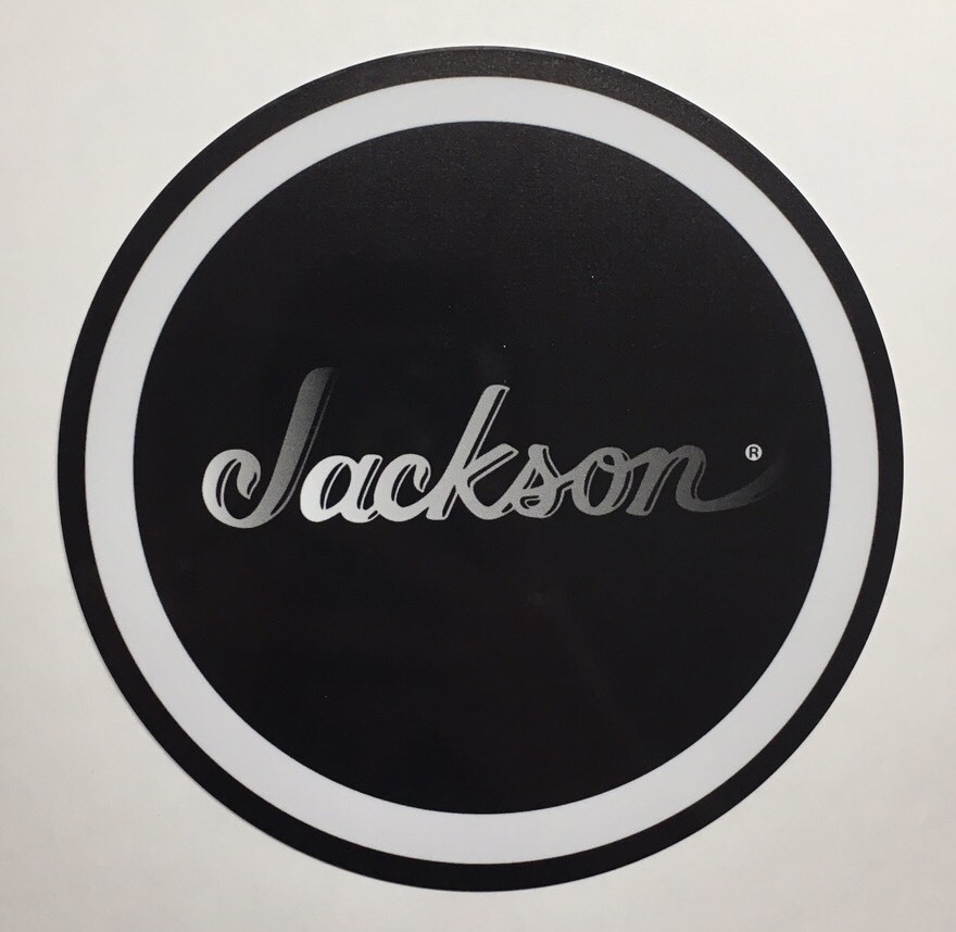 Jackson Guitars 7 Inch Metal Sign