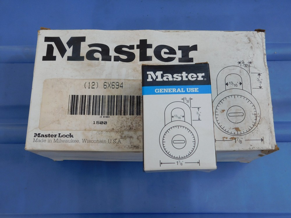 12 Master Combination Lock Locker Padlocks