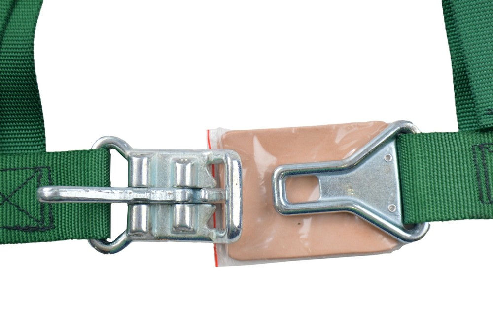 3 POINT SEAT BELT RACE HARNESS 2" LATCH & LINK PULL DOWN LAPS FLOOR MOUNT GREEN