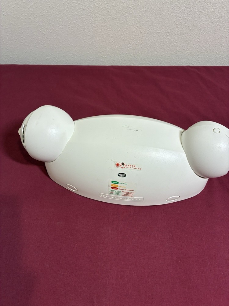 Lithonia Lighting Emergency Light Dual-Headed Laser Activated
