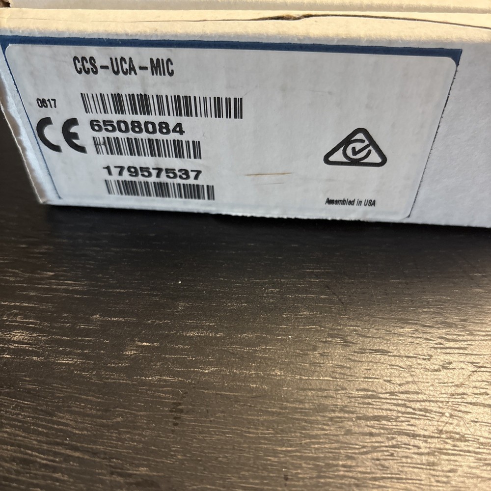 BRAND NEW Crestron CCS-UCA-MIC Microphone Pod