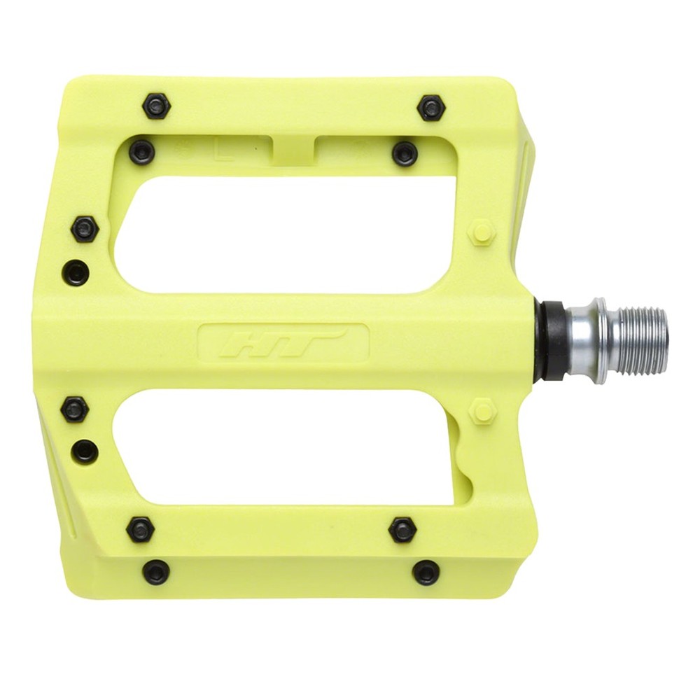 HT PA12A Nylon Composite Platform Pedals - Reinforced Spindle, Replaceable