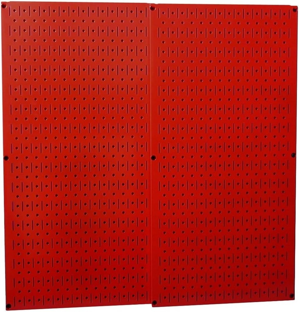 30-P-3232R Red Metal Pegboard Pack