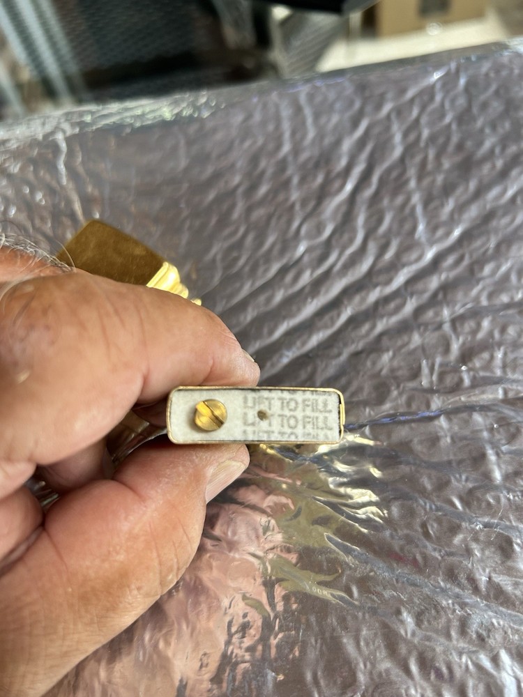 Leather Camel Cigarette Pouch With Zippo 04 Solid Brass Lighter