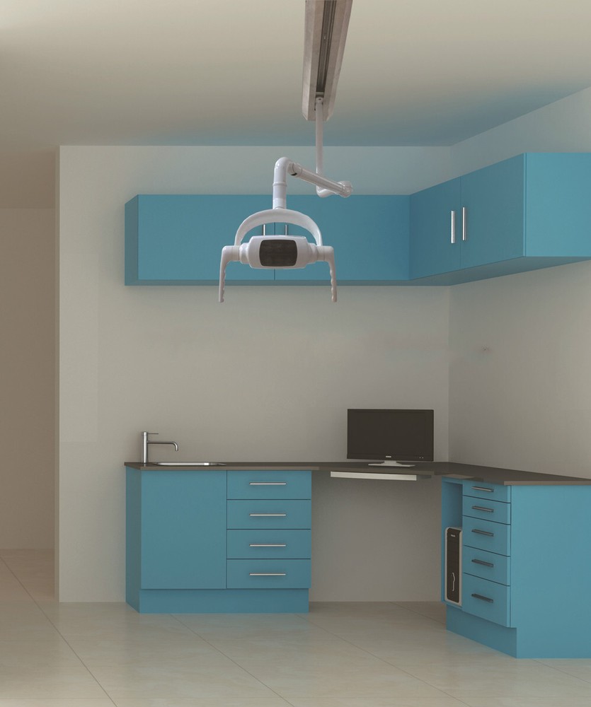 360° Ceiling-Mounted Dental Operating Light Sensor Shadowless Cold Lamp JH-06 CE
