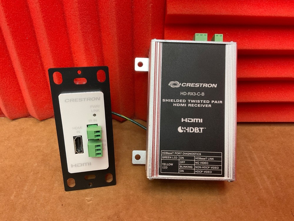 Crestron HDMI HDBaseT Extender HD-EXT3-C-W_SYSTEM ✅❤️️✅❤️️ NEW
