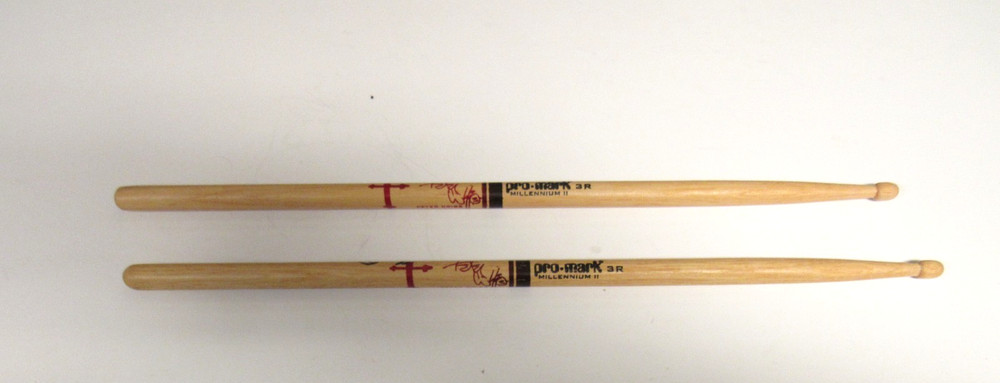 KISS Peter Criss Signed Autograph Drumsticks Pro Mark Limited Edition