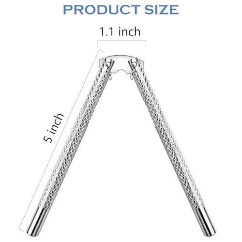6-Piece Stainless Steel Nut Cracker Set