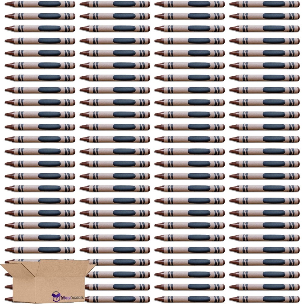 Brown Crayon Bulk Value Pack | d 100 Count