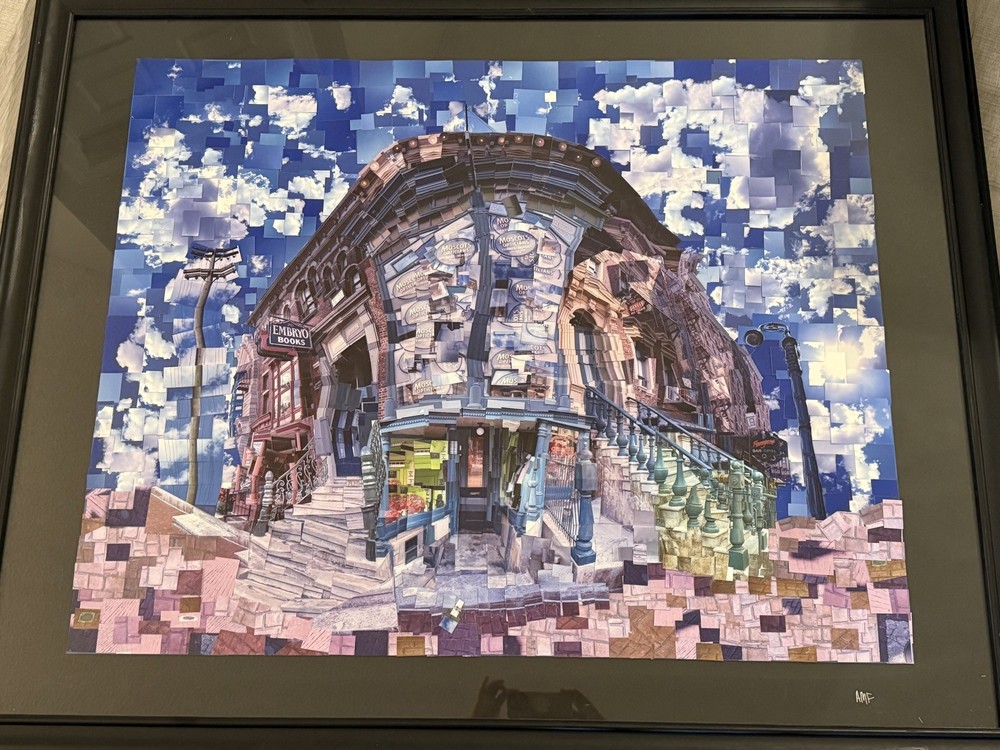 Original Moscot Opticians Mosaic Artwork