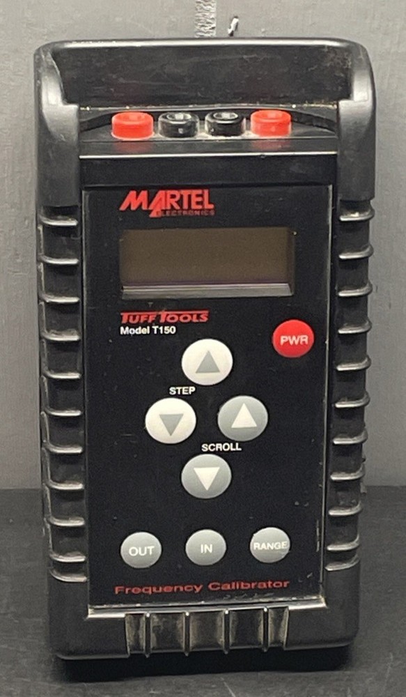 Martel Electronics Tuff Tools Model T150 Frequency Calibrator w/ Case - Working!