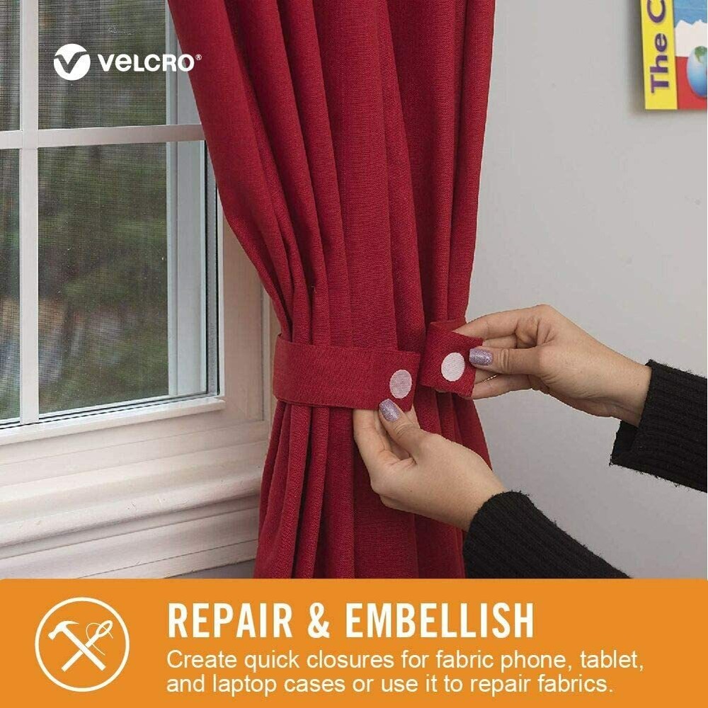 VELCRO Sticky Back for Fabrics Hook & Loop Adhesive Tape