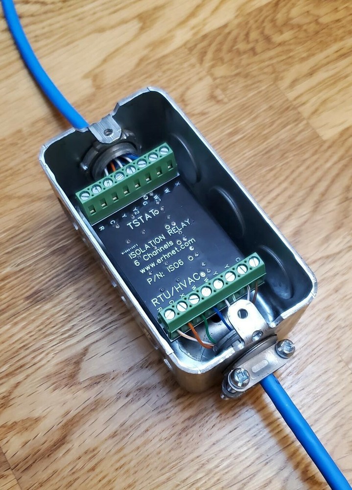 ISO6 Isolation Relay Module, fixes System Protect issue on ADC-T3000 Thermostat