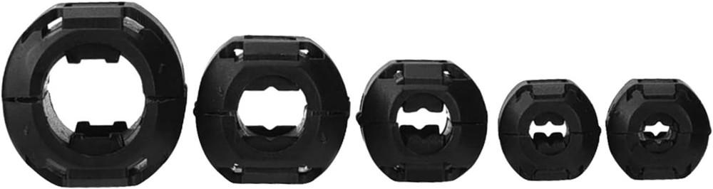 20 Pcs Ferrite Bead Clip Noise Suppressor 5 Sizes