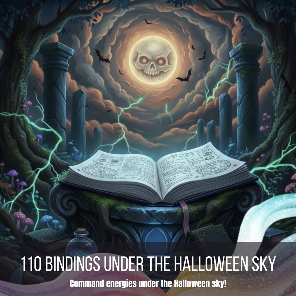 110 bindings UNDER the HALLOWEEN SKY!