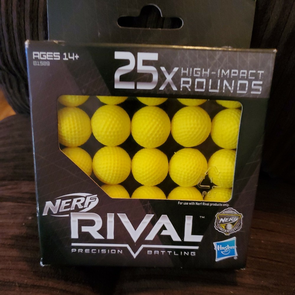 NERF RIVAL 25 ROUND REFILL PACK, YELLOW