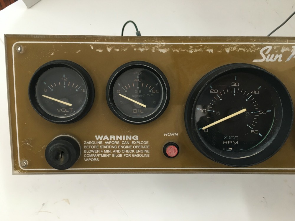 1985 Sunrunner Dash, I/O w/Key