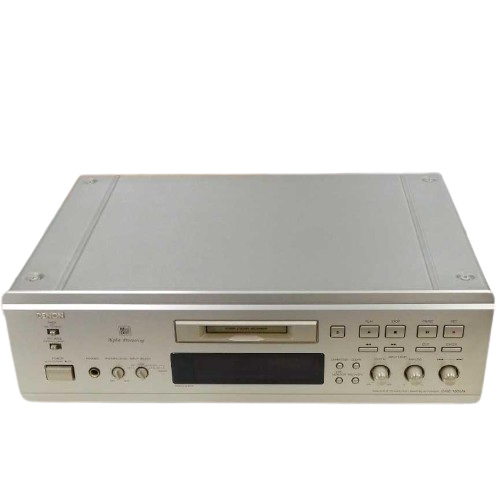 DENON DMD-1600AL Mini Disc MD Deck Recorder Silver Good