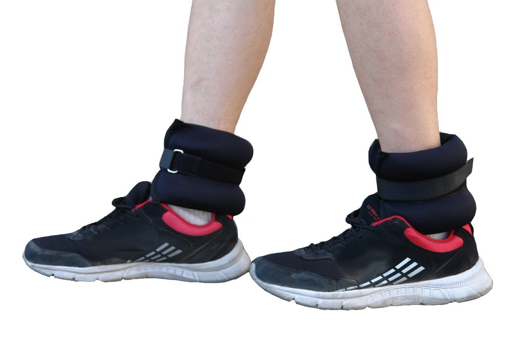 Workoutz Adjustable Ankle Wrist Weights (2.5 Lb Pair) 5 Lb Set