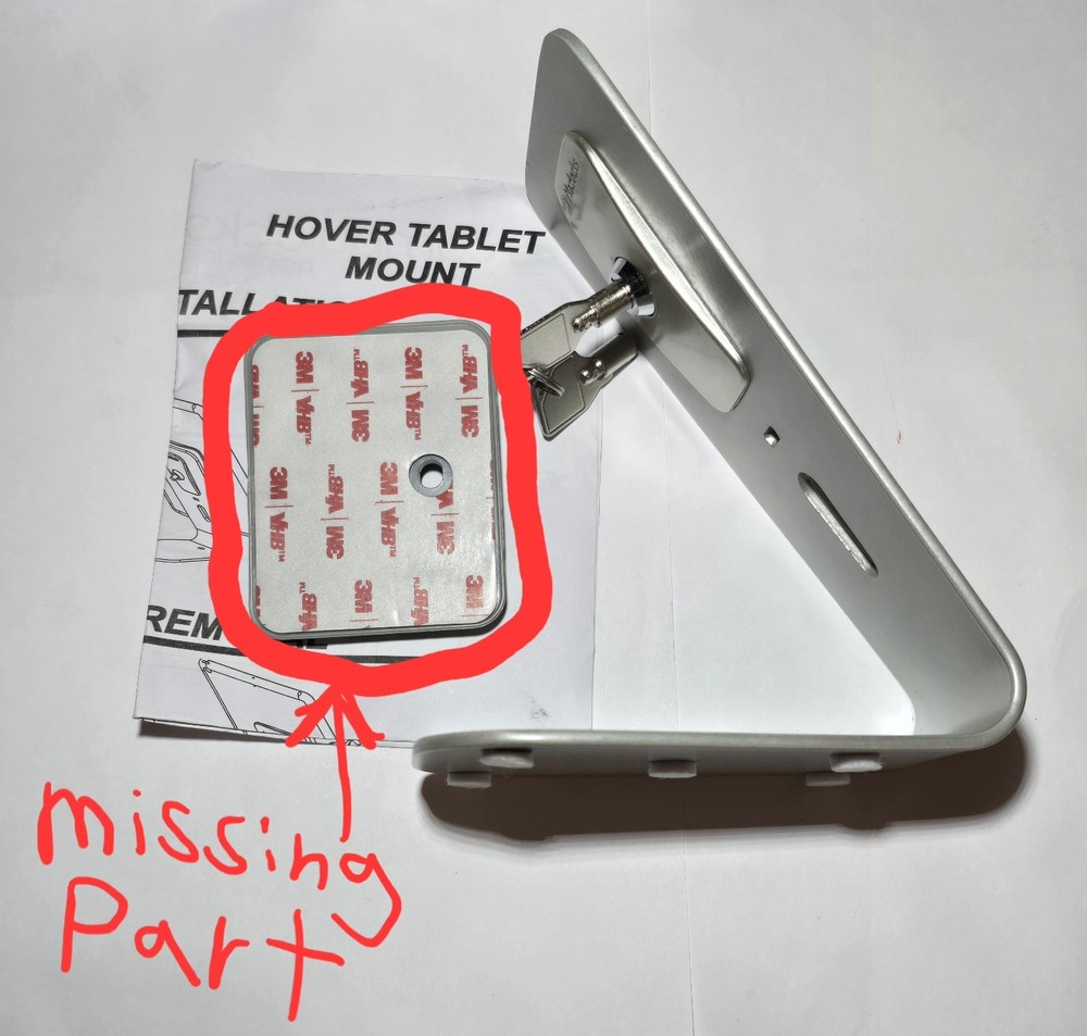 CompuLocks Tablet Phone Stand *MISSING PART READ* Holder Universal Display Mount