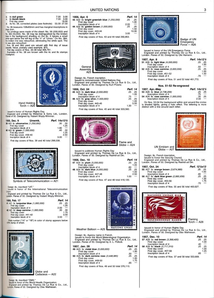 Scott SPECIALIZED Catalog 2026 UNITED NATIONS STAMPS & COVERS - Reference Book